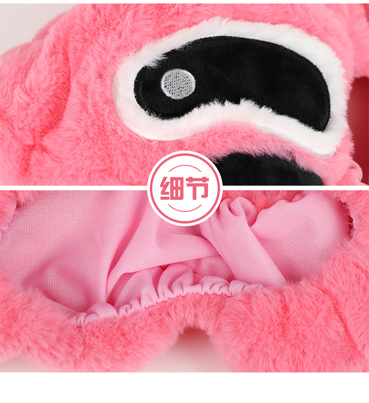 Motorcycle helmet, Christmas cartoon, innovative helmet protection, fun Christmas hat, Stitch, personalized plush pic 21