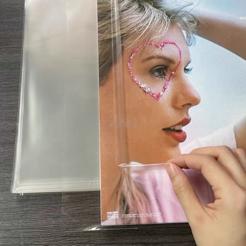 LP vinyl record outer bag, OPP self-adhesive outer bag, CPP vinyl record protective bag, PPE record cover jacket pic 67