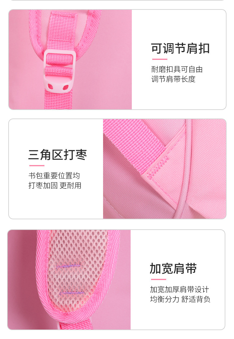 库洛米小学生书包 美乐蒂幼儿园书包3-5岁宝宝大小班儿童双肩背包详情12