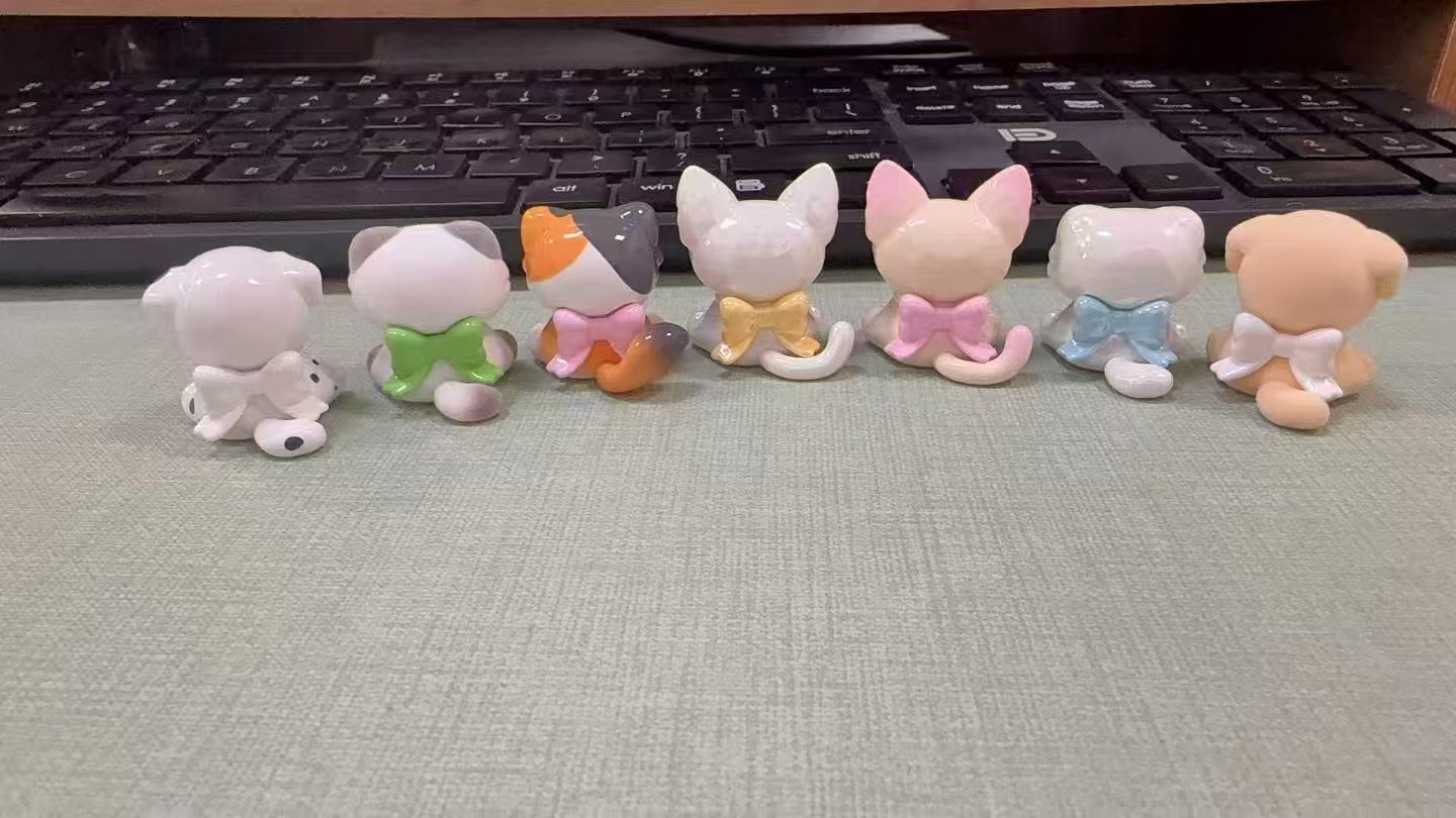 正版豆豆狗和它的朋友们（带编码）系列萌粒盲盒手办可爱摆件详情3