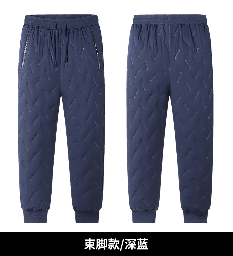 冬季棉裤男加绒加厚羊羔绒长款保暖裤子大码休闲运动裤男士外穿详情35