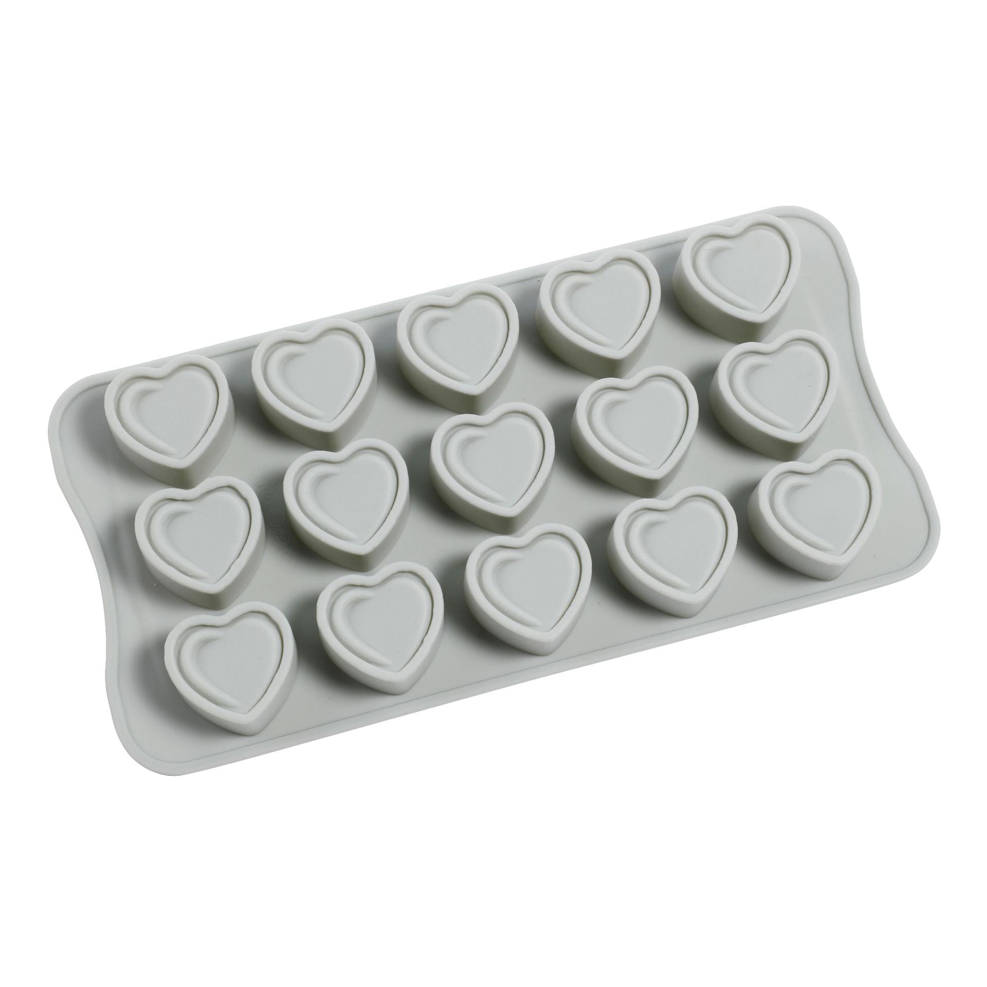 热卖爱心形状巧克力模具 耐高温 容易脱模 硅胶蛋糕模型详情4