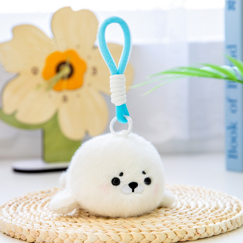 解压系海洋馆小动物飞象章鱼毛绒小挂件卡通书包钥匙扣礼品挂饰详情12