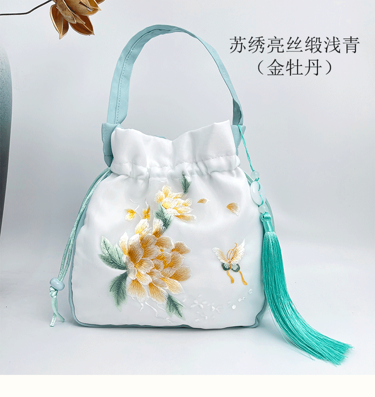 国潮四季百搭苏绣包包新中式百搭手提包国风斜挎包包汉服搭配古风包详情24