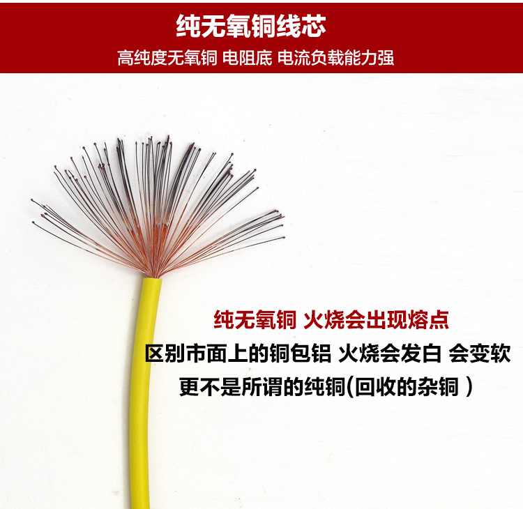 RV多股纯铜芯软电线AVR0.2-2.5平方电源线纯无氧铜焊接电子线厂家详情14