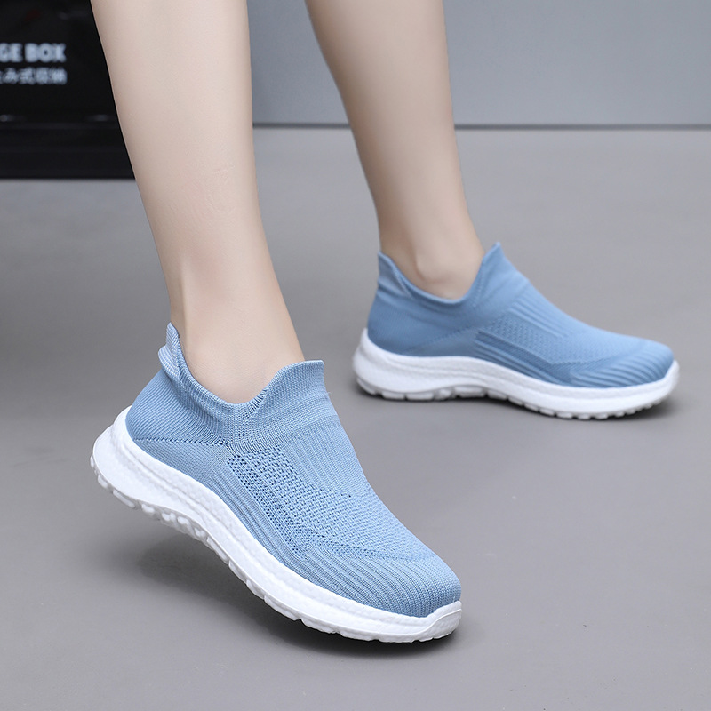 2025春季时尚休闲单鞋一脚蹬男女同款透气舒适时尚百搭软底软面鞋详情14