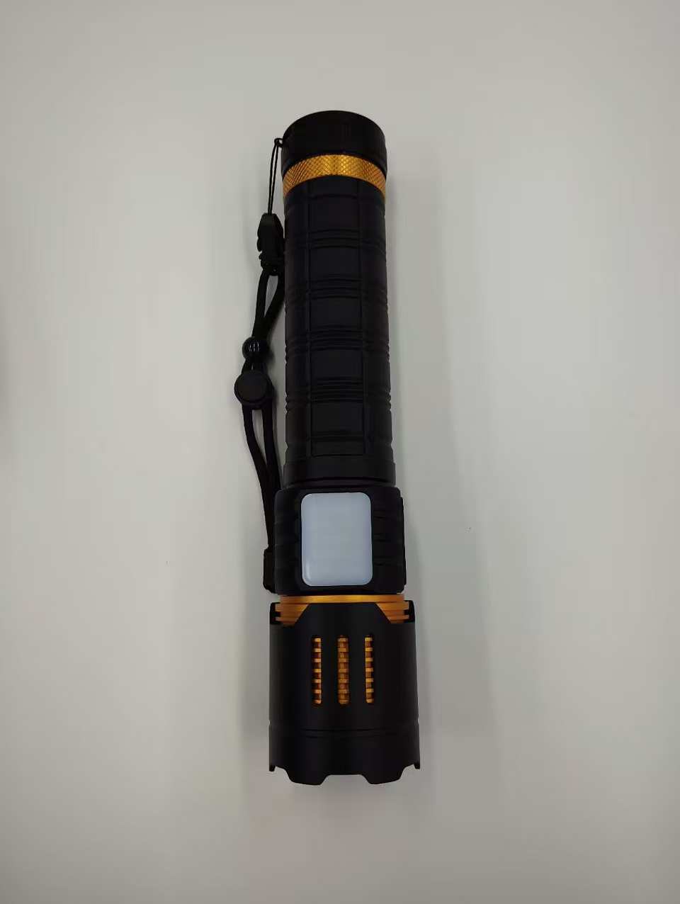 White laser flashlight, telescopic zoom, ultra-bright, long-lasting battery, electric display work light, strong light, outdoor lighting flashlight pic 23