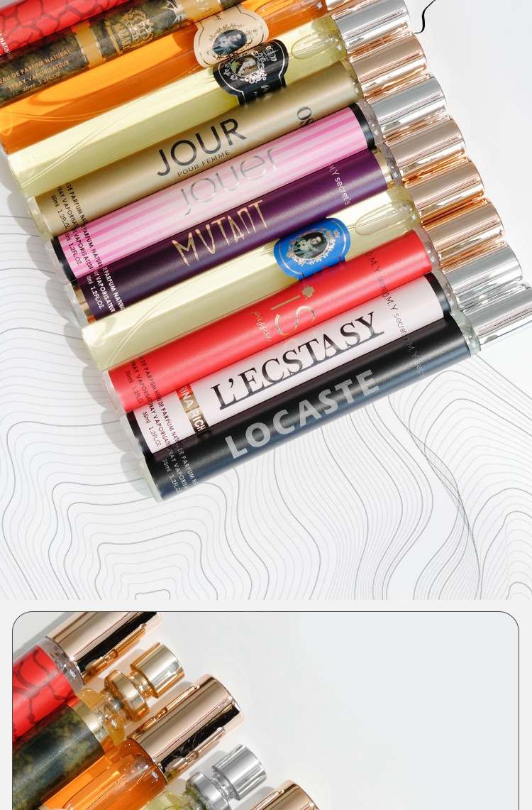 多款香味任意选择香水玻璃空瓶分装瓶跨境美妆香水瓶蝴蝶结详情9