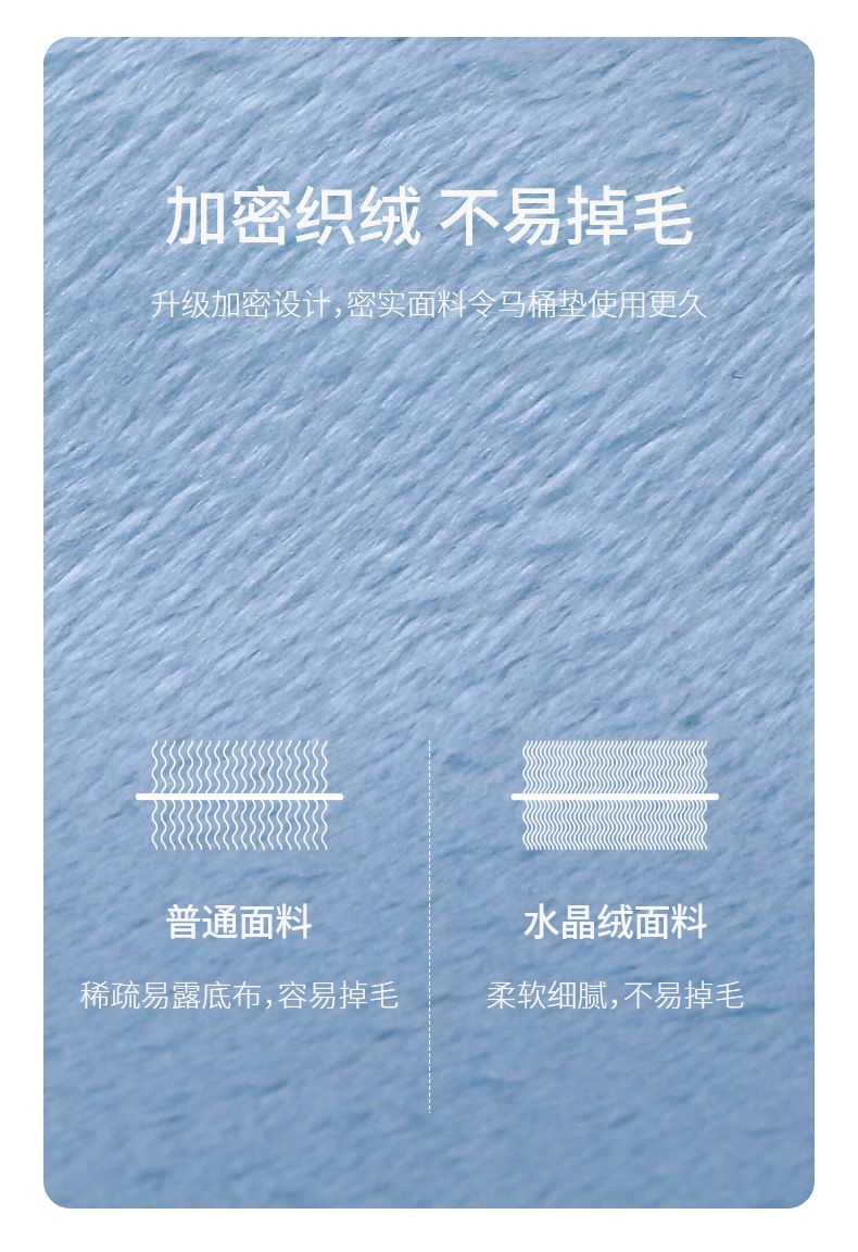 日式Fasola通用马桶垫坐垫防水家用坐便套马桶套圈粘贴式马桶贴详情10