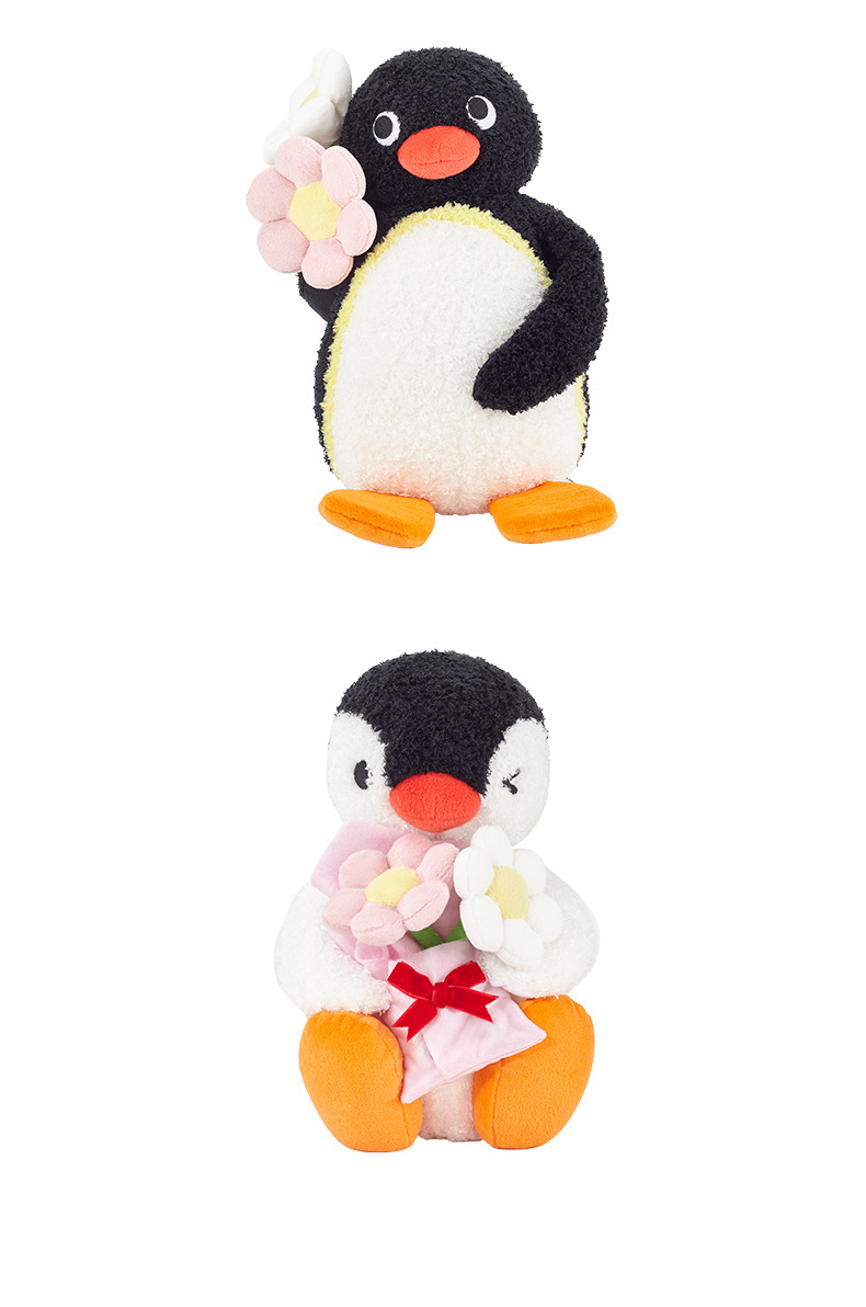 Genuine pingu Heart-Fluttering Confession Series of little penguin plush toy figurines, holiday gifts, key and clasp pic 8