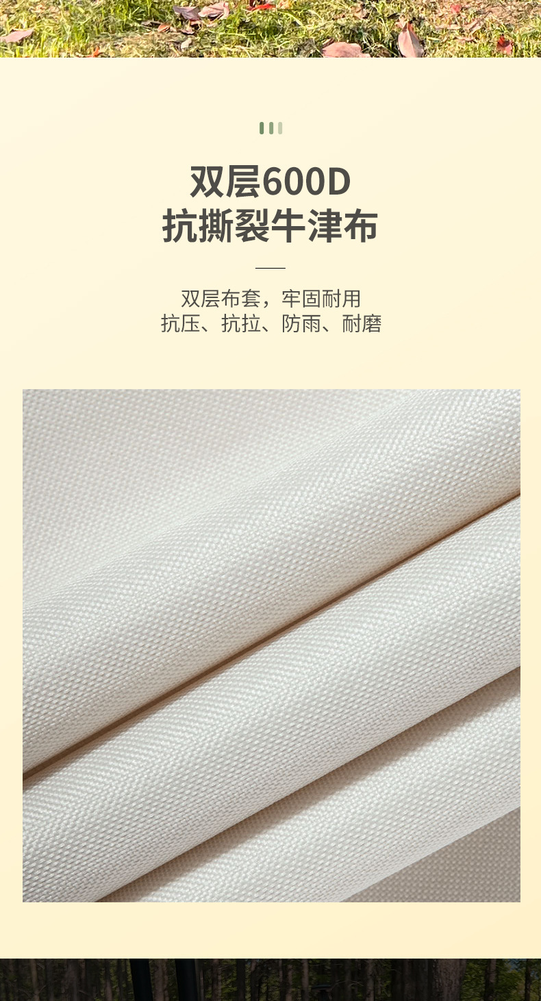 户外露营推车折叠便携营地野营郊游野餐车拖车拉货购物小拉车静音详情7