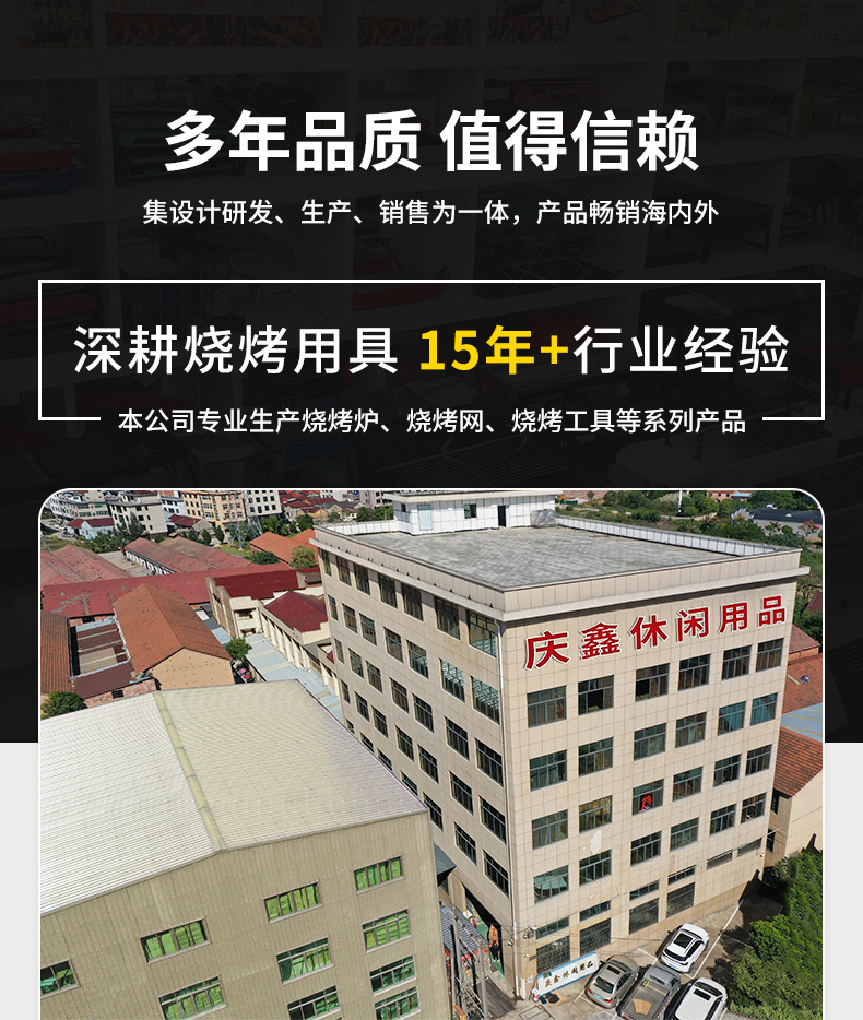 厂家直销家用方形烧烤炉 家用户外休闲聚会用烧烤炉 烧烤炉厂家详情1