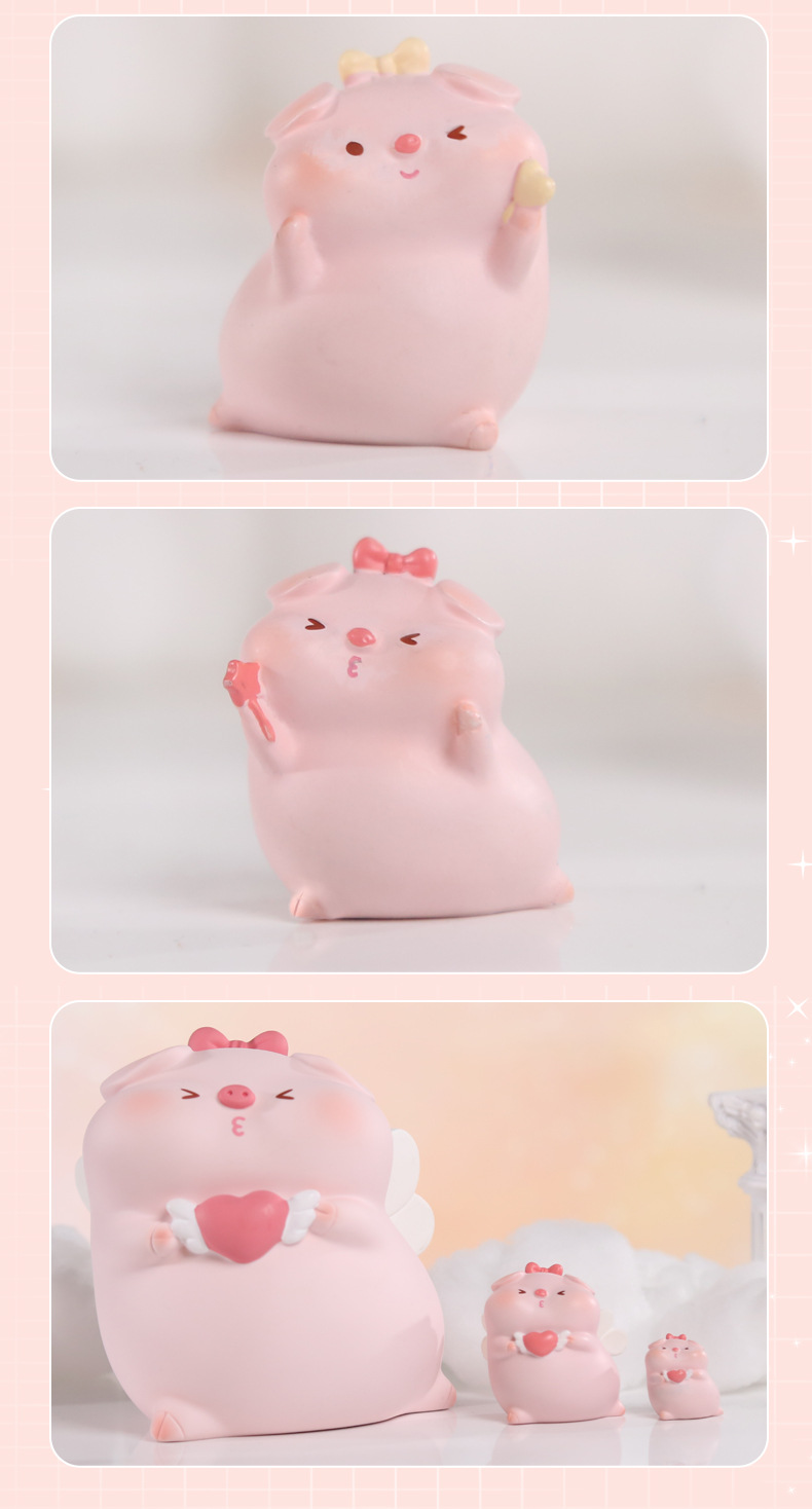 Cute pink piglet plush toys, trendy toys wholesale and customized toys pic 15