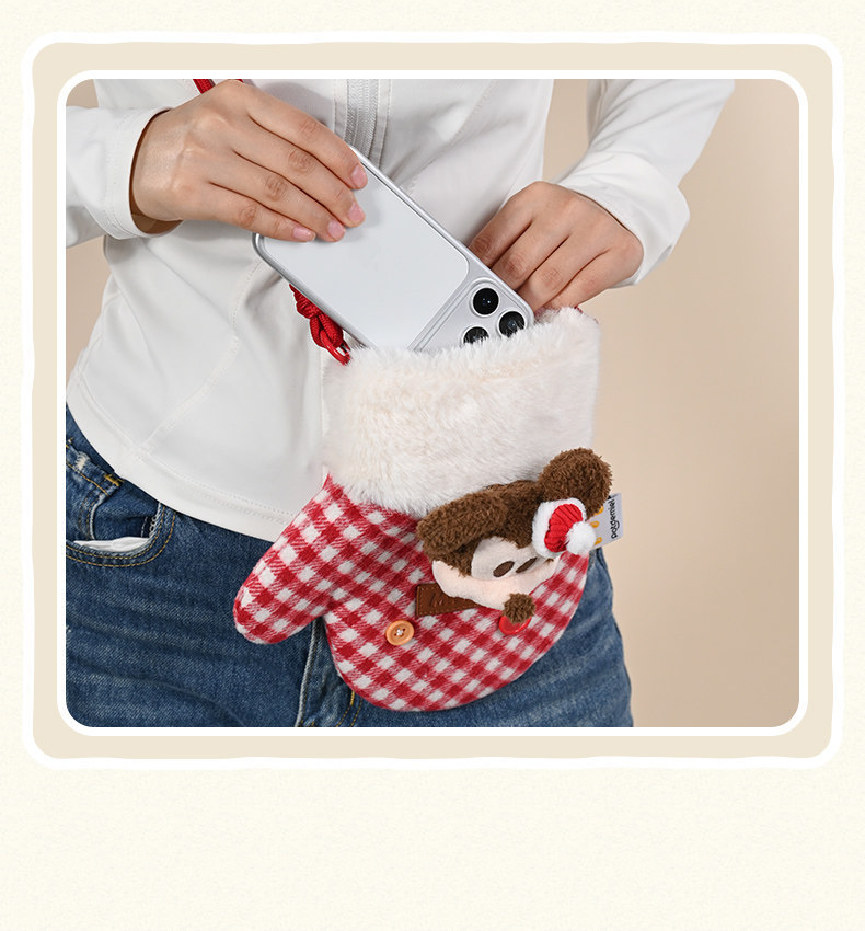 Disney official Zootopia Judy Nick Mickey Star Dream crossbody Bag Plush doll bag for autumn and winter pic 10