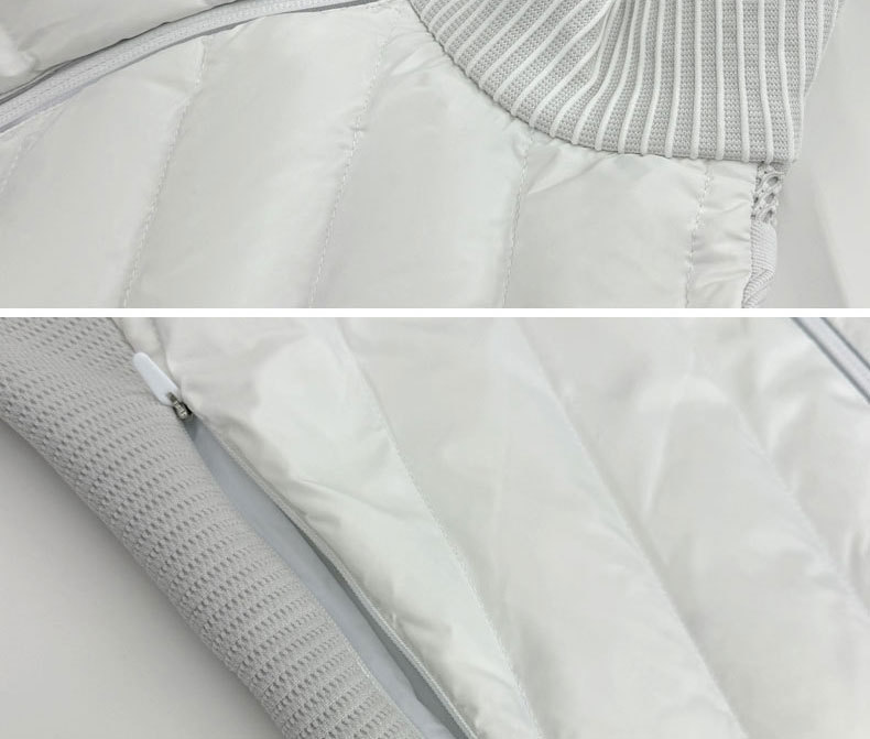 Knitted 90 goose down jacket, light and slimming, outdoor sports down jacket, fashionable, casual, figure-hugging and lightweight down jacket pic 12