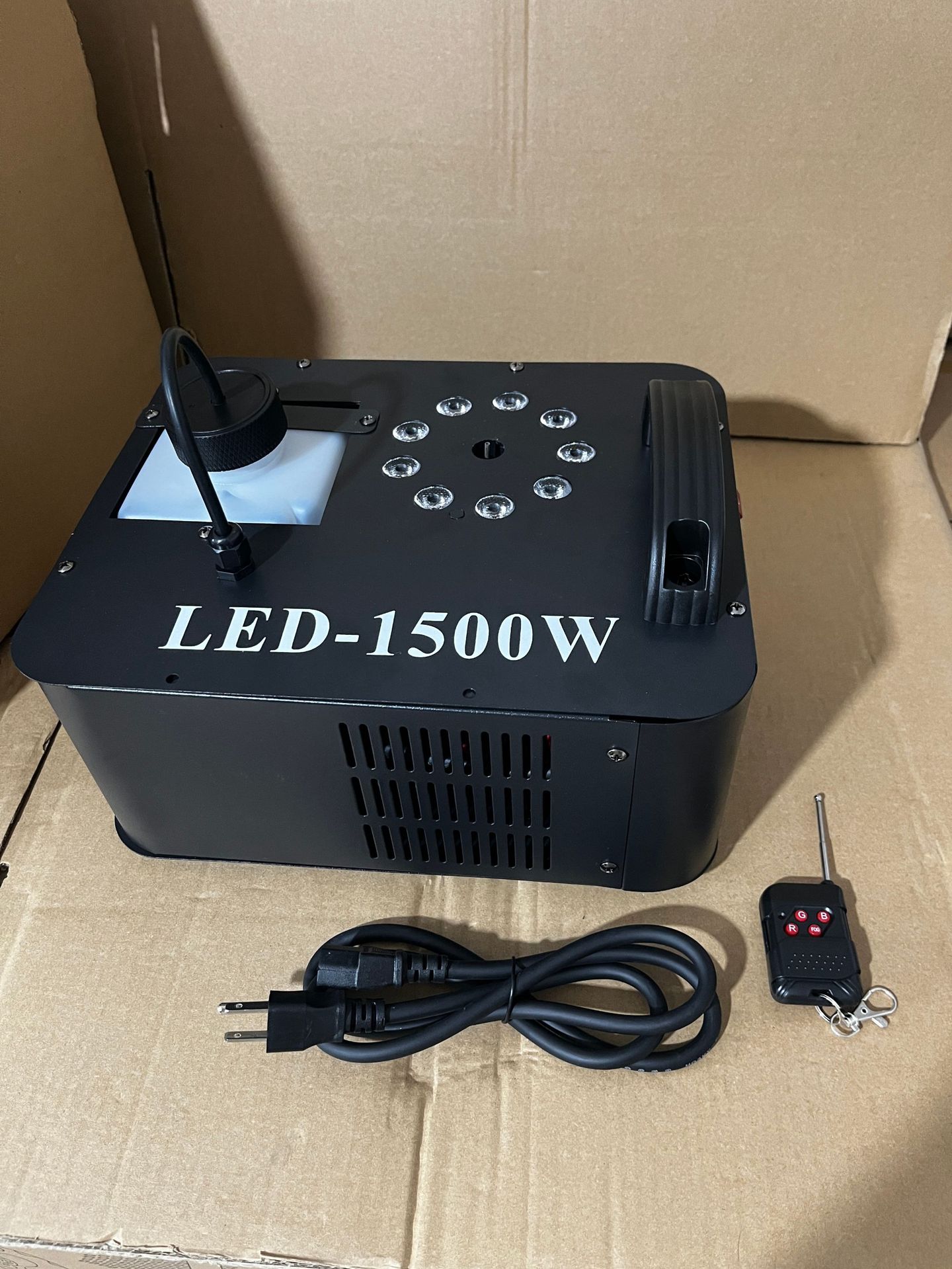 LED气柱烟机酒吧夜店婚庆舞台演出上喷烟雾机小型设备烟柱机详情8