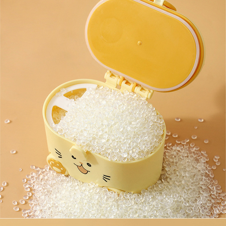 Cute cat cartoon portable outdoor baby milk powder packaging box, baby food snack milk powder storage box pic 9