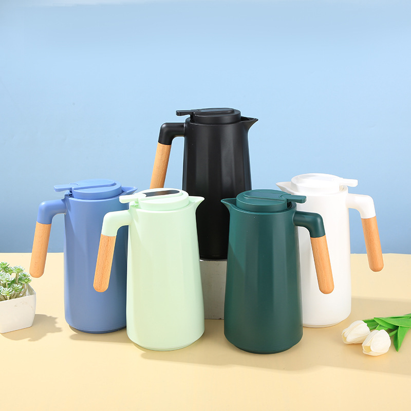 Wenxian cross-border insulated kettle, household glass inner liner insulated bottle, simple coffee pot, Nordic hot water kettle, insulated kettle wholesale pic 21