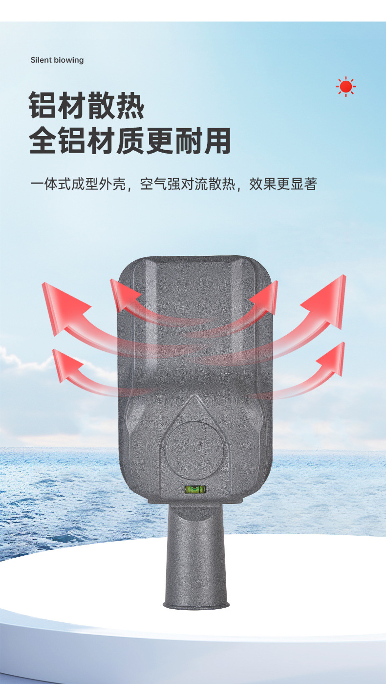 New type of LED foreign trade project adjustable Angle street lamp head, die-cast aluminum city power street lamp, high-brightness manufacturer wholesale pic 5