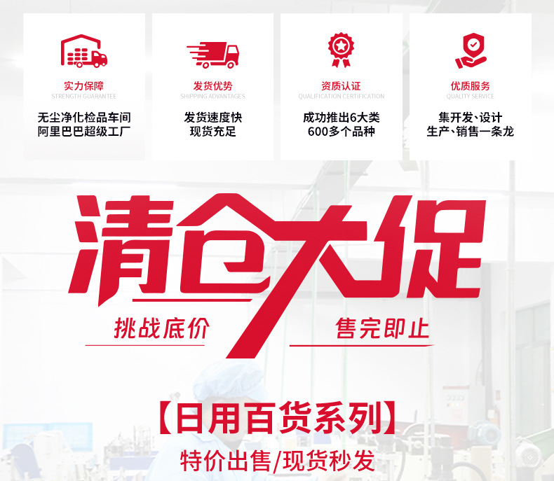 食品级抗菌滑刀保鲜膜180g 一次性PE切割器厨房保鲜罩详情1