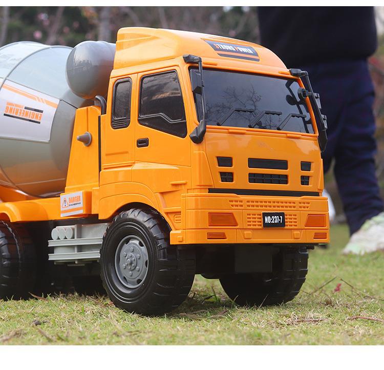 超大翻斗车搅拌车大卡车工程车男孩水泥车汽车自卸车儿童男童玩具详情15
