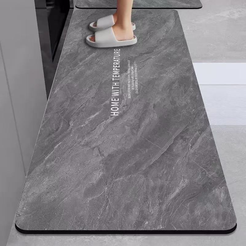 硅藻泥厨房地垫防滑防油吸水垫门口耐脏脚垫防水家用免洗可擦地毯详情13