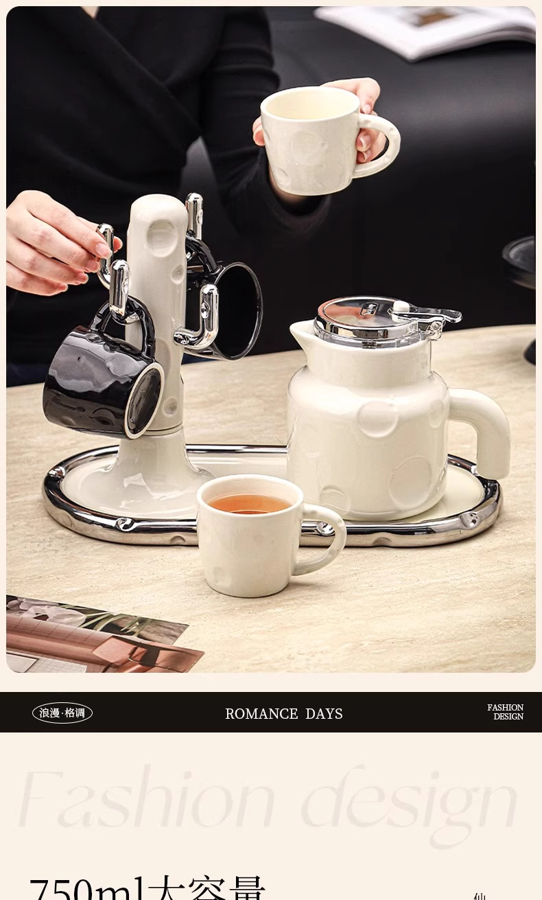 陶瓷茶壶可过滤家用花茶壶茶水分离单壶泡茶器耐高温功夫沏茶壶详情7