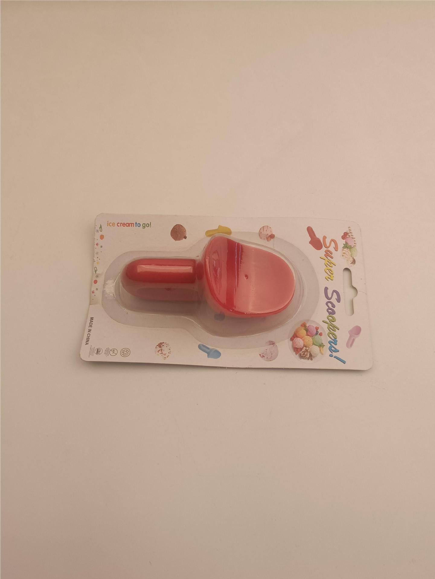 跨境专供迷你可爱冰淇淋勺子挖球器PP食品级创意日式冰激凌餐具扭曲款详情9