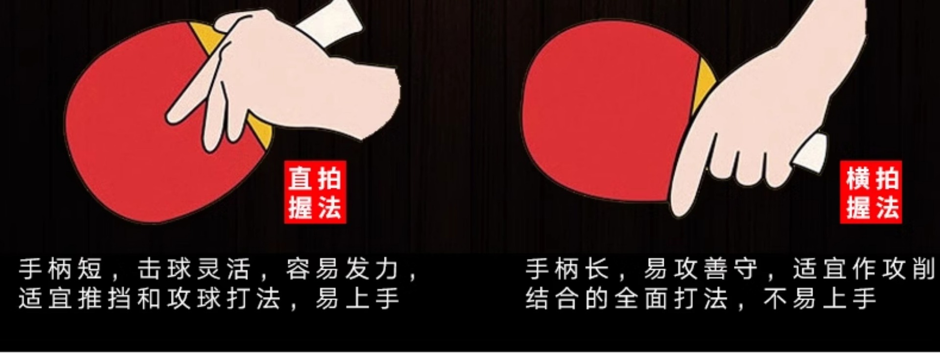 Galaxy Table Tennis rackets, four-star single rackets, professional grade for children, students and beginners, genuine 2-piece horizontal rackets pic 11