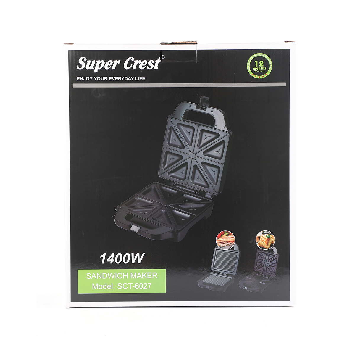 Super Crest 欧规厨房家用电器三明治机 多功能早餐机牛排机烤肉详情9