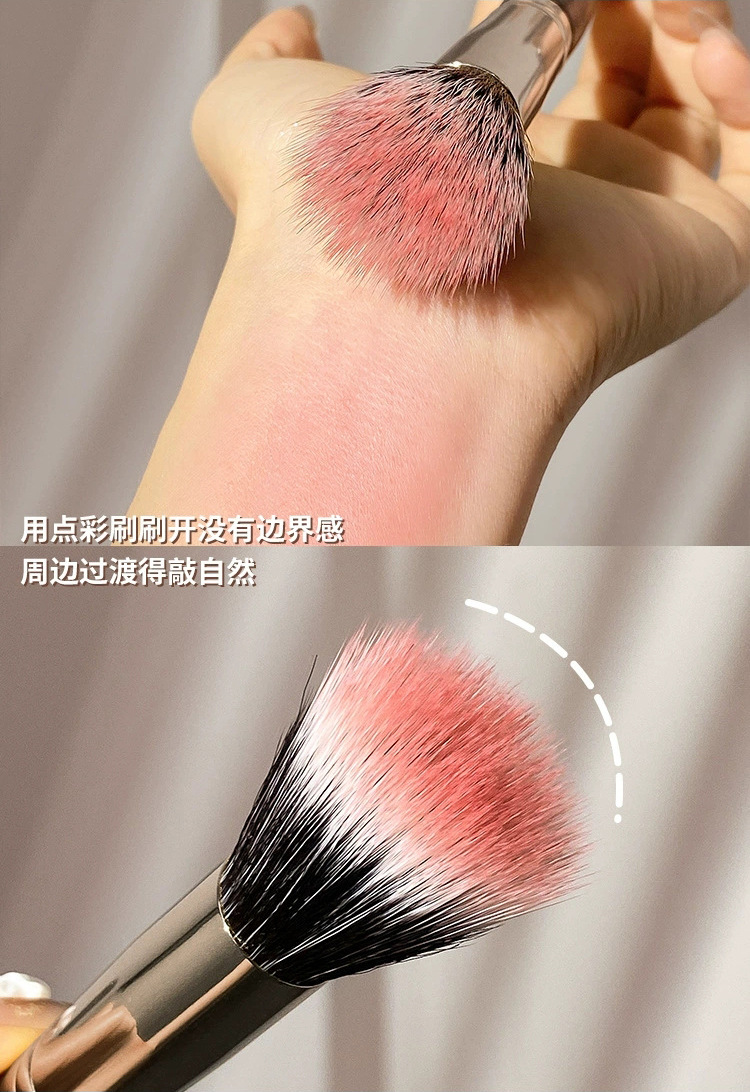 诗美逸多功能点彩腮红刷化妆刷套装专业真毛化妆刷详情16