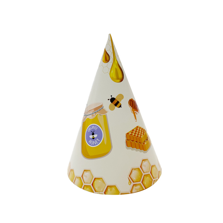 Cumpleaños de los niños transfronterizos conjunto de fiesta temática sombrero de cumpleaños de papel bebé decoración decoración de cumpleaños sombrero de fiesta de cumpleaños pic 8