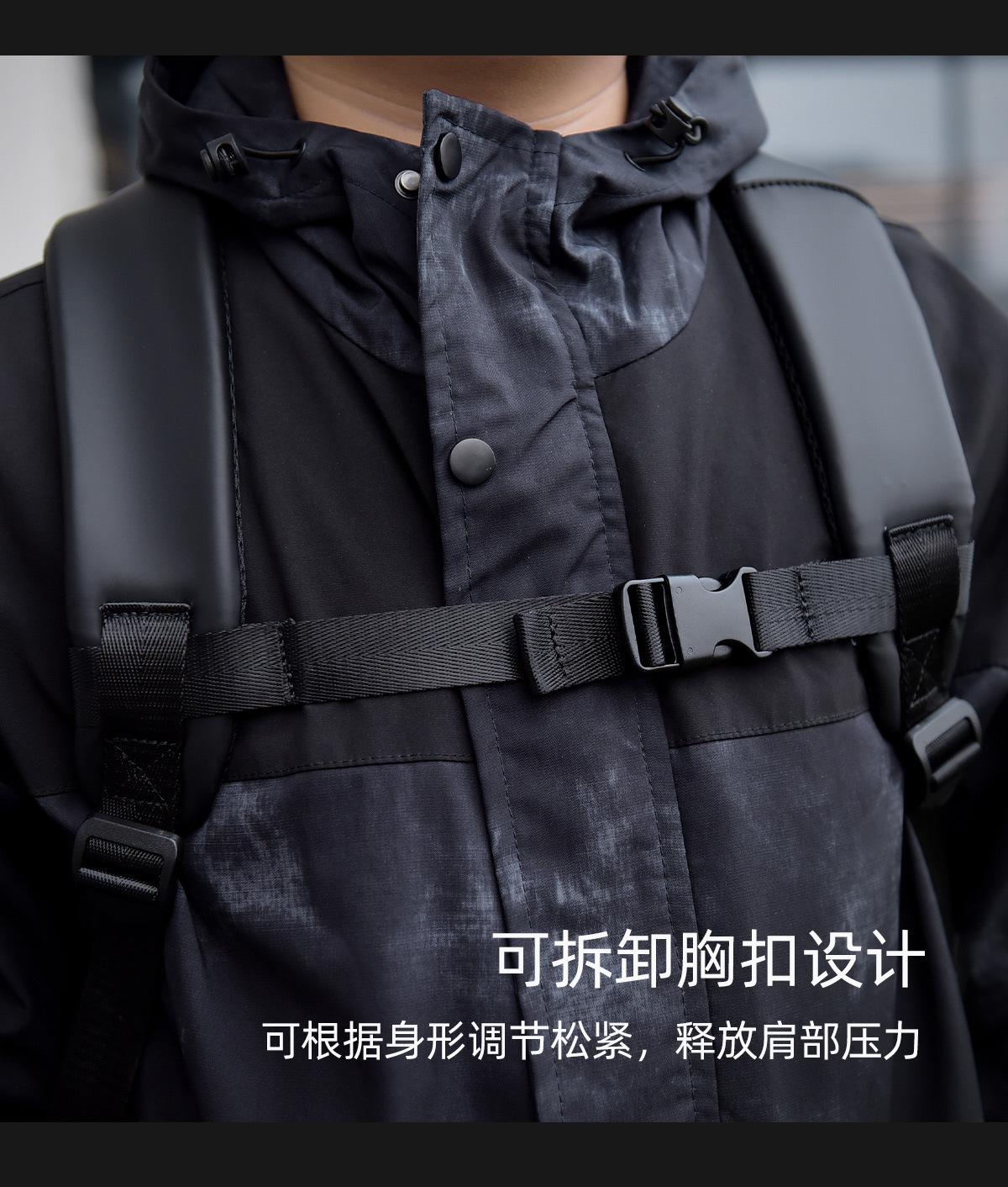 New cross-border travel backpack for men, large-capacity computer bag, multi-functional cycling backpack, waterproof pic 17