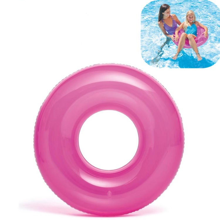 Transparent internet-famous swimming rings for adults and children, sequined swimming rings for both men and women, armpit rings, floating life-saving rings on water pic 7