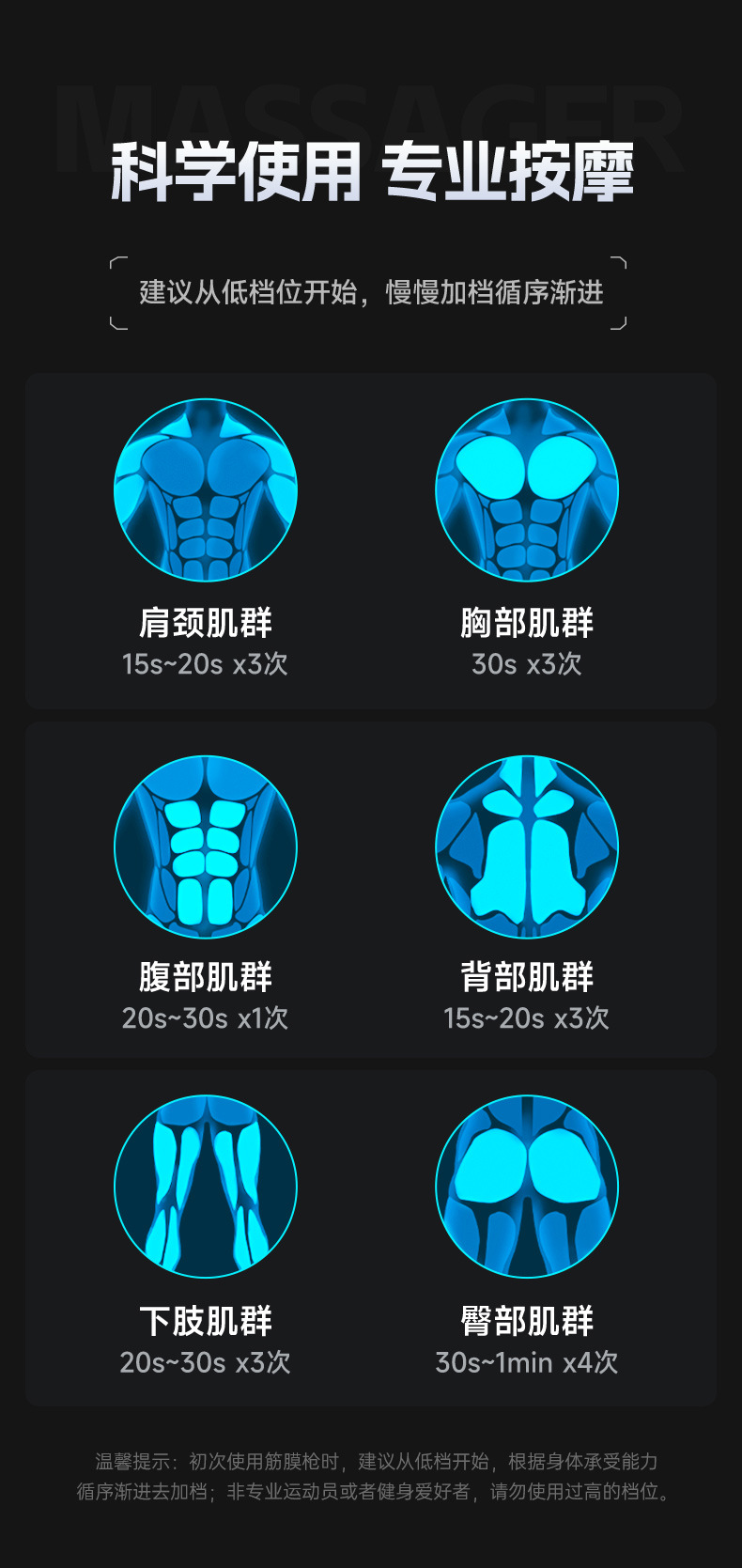 Konka mini Massage Gun, fascia gun, professional fitness muscle relaxation massage gun for women, silent pic 21