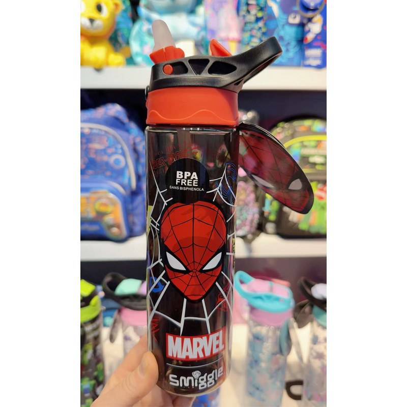Australian smiggle straw water cup for boys, girls, children and students is a lightweight and transparent portable cup with a large capacity of 650ml pic 6