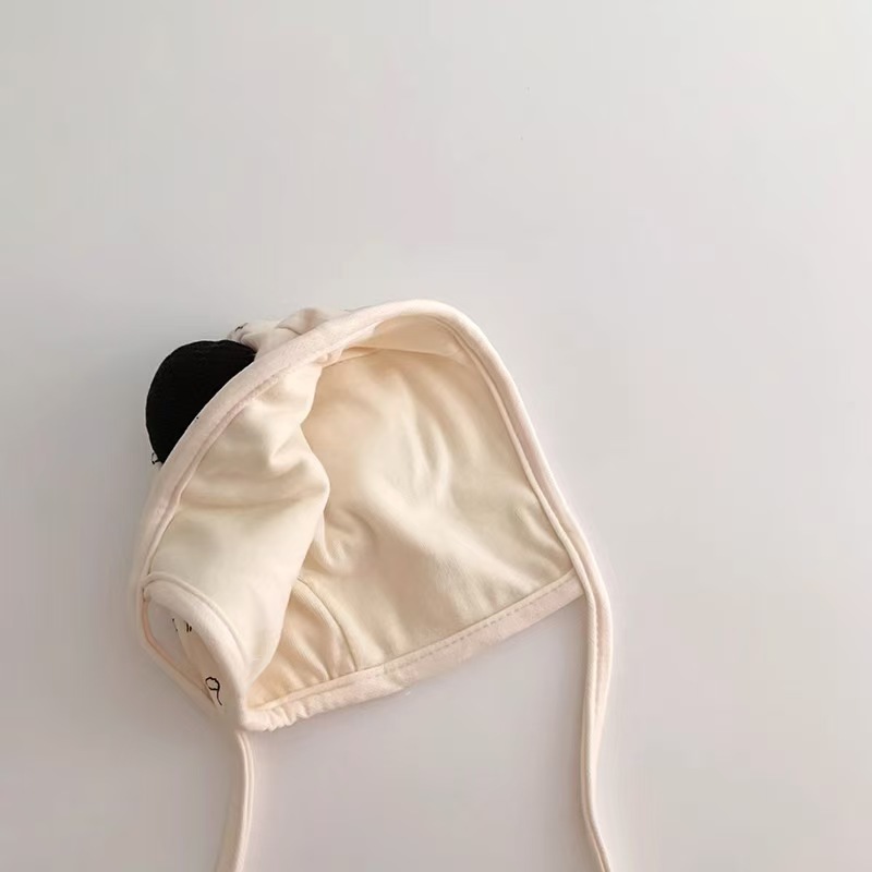 韩版宝宝帽子春秋季可爱小熊冬季洋气婴儿护耳帽女超萌保暖胎帽男详情5