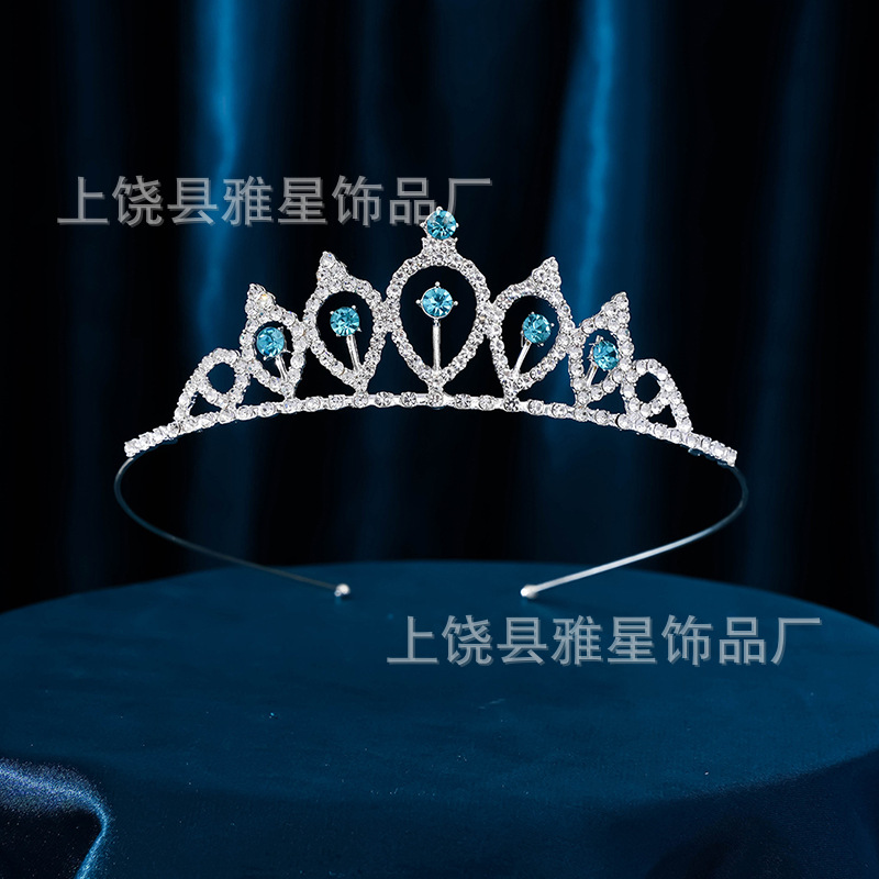 Novia corona de oro barroco estilo coreano tiara de hoja de arce de oro estilo de boda nueva princesa corona accesorios de novia pic 10