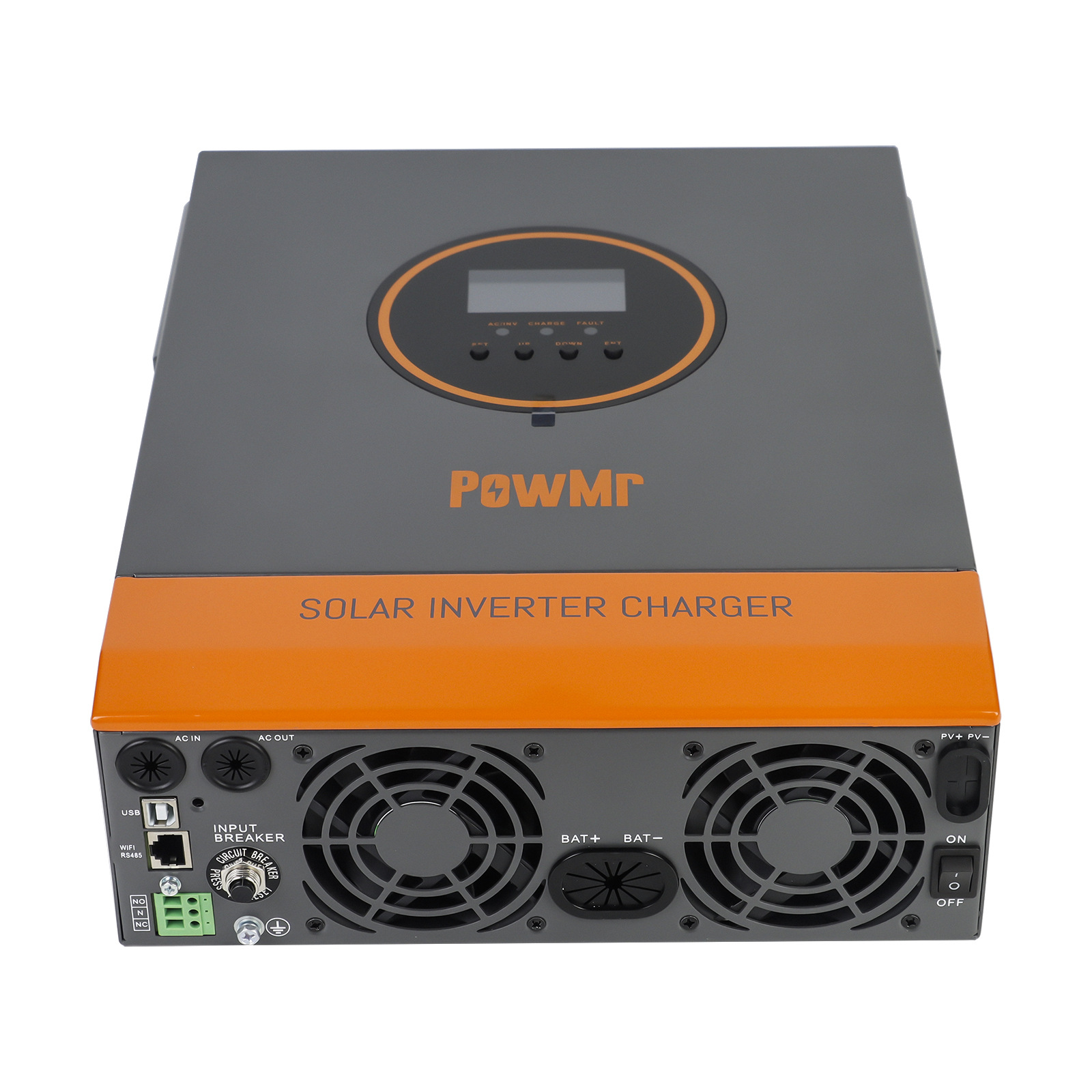 PowMr3200W美标110V120V太阳能光伏混合逆变器100A逆控一体机跨境详情6