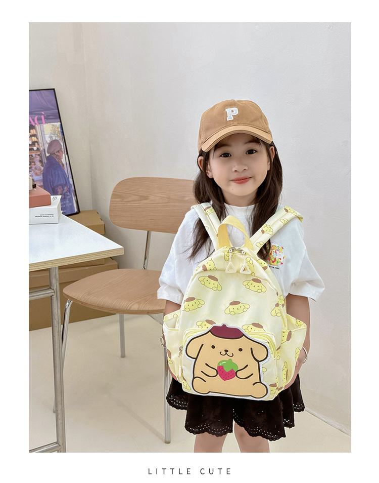 新款儿童双肩包2024时尚卡通幼儿园男女童书包学生儿童双肩包批发详情2