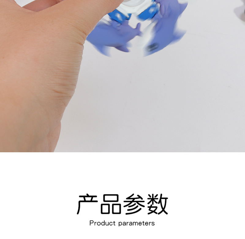 美国山海经新款pvc软胶指尖陀螺tungtungtungSahur木棍人解压玩具详情8