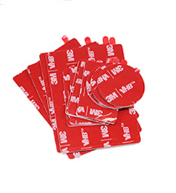 3m双面胶 5952泡棉双面胶车标耐高温高粘无痕胶片模切圆形 3m背胶详情11