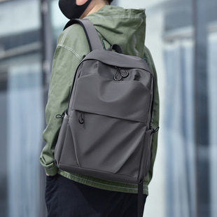 Mochila de nylon transfronteriza bolsa de viaje casual ligera para hombres bolsa de escuela de gran capacidad bolsa de computadora simple para estudiantes universitarios pic 5