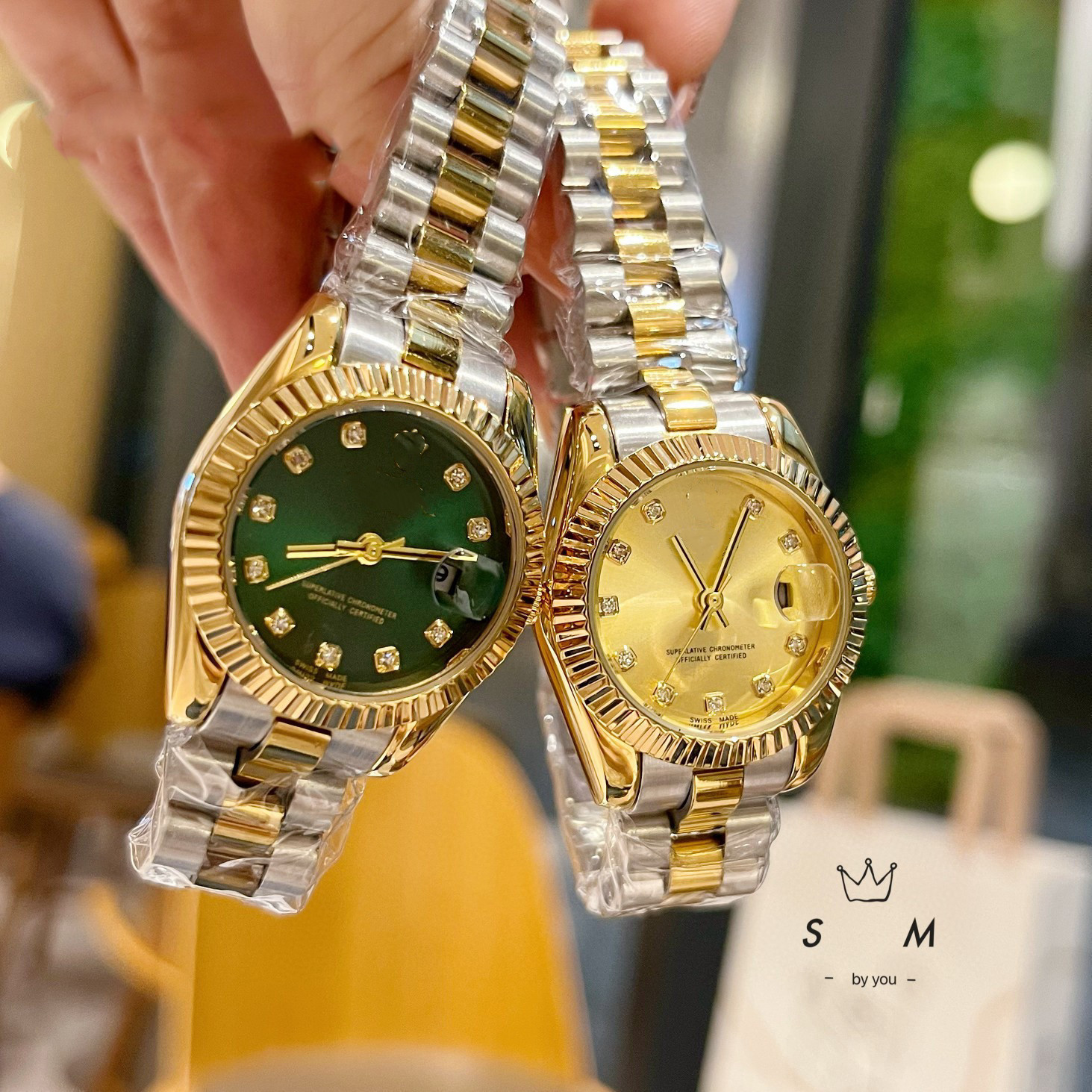 微商劳力家士日志系列时尚潮流钢带手表女名表石英手表女男代发详情33