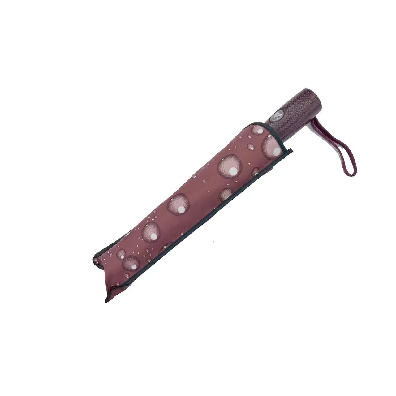 8046混色半自动水珠花三折伞折叠伞晴雨两用男女通用四色伞休闲工厂直供详情6