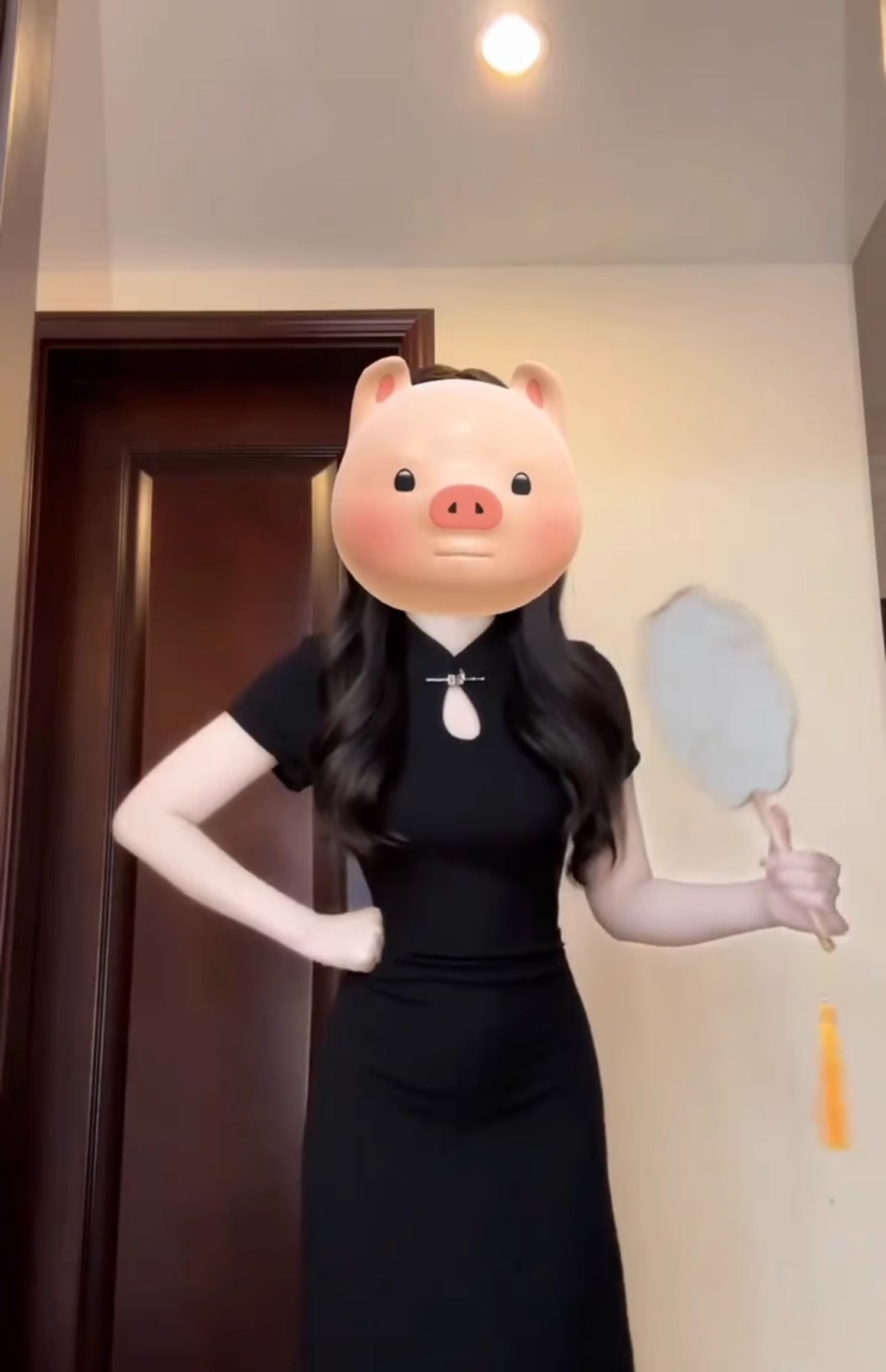 New Chinese-style modified cheongsam dress, long dress for women in summer 2025, high-end and elegant little black dress pic 5