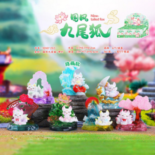 萌物趣多多水晶盲盒卧室装饰办公桌茶几摆件新款批发萌趣礼物详情8