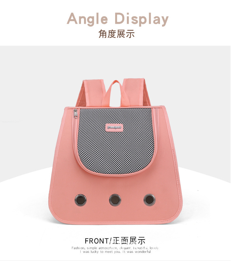Cat bags, pet bags, portable hand-held backpacks, breathable, suitable for all seasons, cat and small dog pet supplies pic 15
