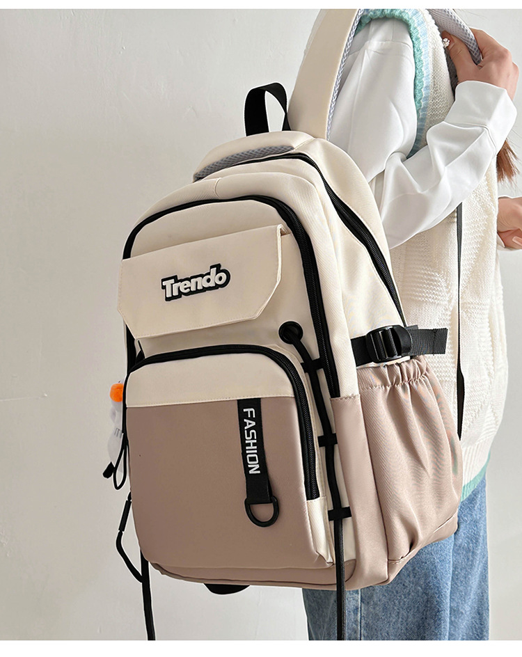 Schoolbag for boys, large capacity, high-end feel, 2025 new style for boys, high school students, backpacks for girls, college students pic 10