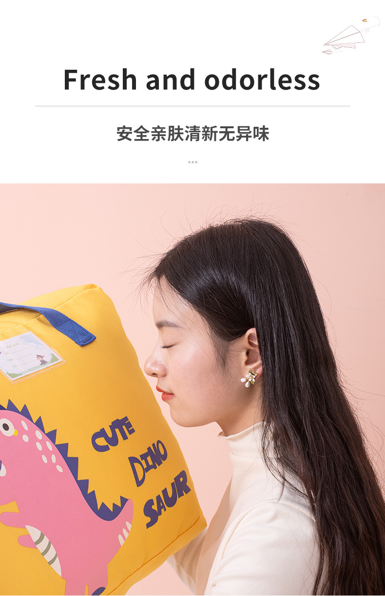 幼儿园棉被收纳袋卡通牛津布儿童棉被袋防尘被子收纳袋批发详情7